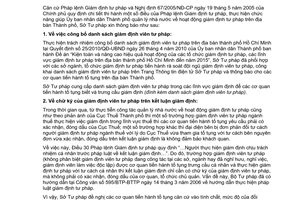Công văn 5963/STP-BTTP công bố danh sách giá trị chữ ký của giám định viên