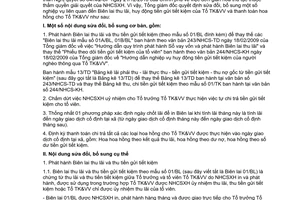 Công văn 2934/NHCS-TDNN sửa đổi nghiệp vụ phát hành Biên lai thu lãi huy động