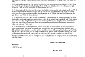 Công văn 4364/TCT-CC 2011 công khai bộ thủ tục hành chính thuế tại các cấp