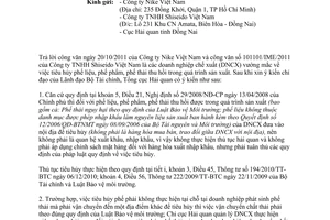 Công văn 6355/TCHQ-GSQL thủ tục giám sát đối với phế thải