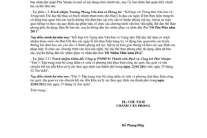 Công văn 608/UBND đính chính nội dung tại Chỉ thị 04/2011/CT-UBND