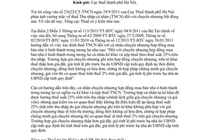 Công văn 4753/TCT-TNCN  thuế thu nhập cá nhân chuyển nhượng bất động sản