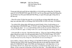 Công văn 6663/TCHQ-GSQL vướng mắc xử lý đối với xe ô tô đã qua sử dụng nhập khẩu