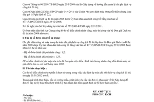 Công văn 4397/UBND-ĐTXD công bố hệ số điều chỉnh chi phí nhân công, máy Đơn giá