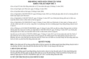 Nghị quyết 51/2011/NQ-HĐND mức hỗ trợ tham gia Bảo hiểm xã hội tự nguyện