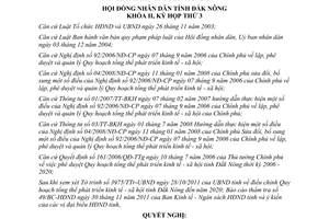 Nghị quyết 27/2011/NQ-HĐND Quy hoạch tổng thể phát triển kinh tế xã hội đến 2020