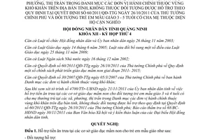 Nghị quyết 40/2011/NQ-HĐND hỗ trợ tiền ăn trưa tại cơ sở giáo dục mầm non