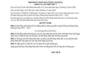 Nghị quyết 78/NQ-HĐND thông qua Đề án phát triển giao thông nông thôn