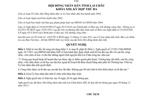 Nghị quyết 34/2011/NQ-HĐND sửa đổi Nghị quyết 17/2011/NQ-HĐND