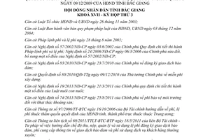 Nghị quyết 30/2011/NQ-HĐND sửa đổi phí, lệ phí