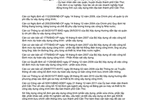 Công văn 30/SXD-KTXD công bố đơn giá xây dựng công trình