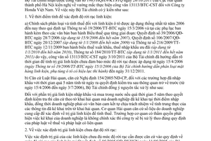 Công văn 699/BTC-CST hướng dẫn thực hiện công văn 13113/BTC-CST