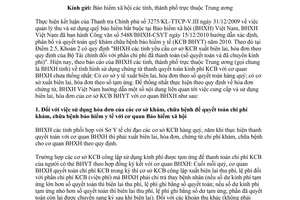 Công văn 244/BHXH-BC hướng dẫn sử dụng hóa đơn biên lai quyết toán kinh phí