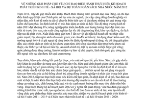 Nghị quyết 01/NQ-CP giải pháp chủ yếu chỉ đạo điều hành