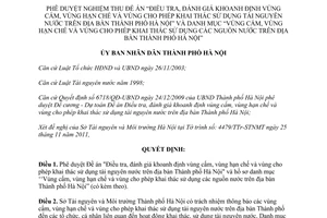 Quyết định 161/QĐ-UBND năm 2012 phê duyệt nghiệm thu Đề án Điều tra đánh giá