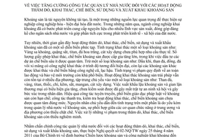 Chỉ thị 02/CT-TTg tăng cường công tác quản lý nhà nước