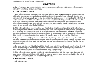 Quyết định 60/QĐ-TTg  phê duyệt Quy hoạch phát triển ngành than Việt Nam