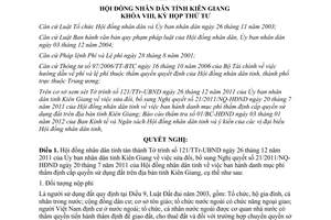 Nghị quyết 43/2012/NQ-HĐND phí thẩm định cấp quyền sử dụng đất