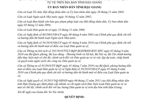 Quyết định 06/2012/QĐ-UBND phân cấp nhiệm vụ chi ngân sách thực hiện Lu