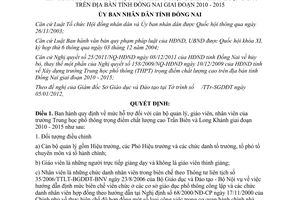 Quyết định 242/QĐ-UBND năm 2012 mức hỗ trợ đối với cán bộ giáo viên nhân viên