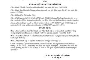 Quyết định 04/2012/QĐ-UBND Quy định cơ chế chính sách hỗ trợ tăng cường năng lực