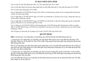 Quyết định 05/2012/QĐ-UBND chuyển giao thẩm quyền chứng thực hợp đồng