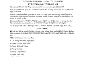 Quyết định 06/2012/QĐ-UBND sửa đổi hoạt động Đài Phát thanh Truyền hình Đồng Nai