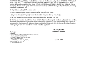 Công văn 131/TTg-ĐMDN phê duyệt phương án sắp xếp doanh nghiệp Nhà nước 2011 2015 2012