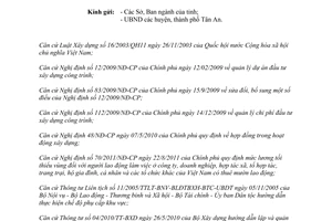 Công văn 141/SXD-HĐ hướng dẫn lập và điều chỉnh dự toán xây dựng theo mức lương