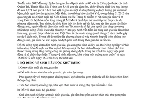 Công văn 258/BNN-TY triển khai Tháng vệ sinh, tiêu độc, khử trùng