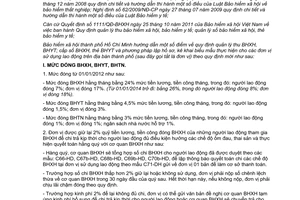 Công văn 555/BHXH-THU hướng dẫn quy định quản lý thu bảo hiểm xã hội, y tế