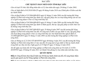 Quyết định 155/QĐ-UBND công bố thủ tục hành chính sửa đổi