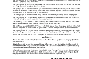 Quyết định 03/2012/QĐ-UBND Quy định quản lý vật liệu nổ công nghiệp