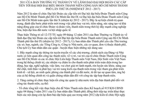 Chỉ thị 02/2012/CT-UBND tổ chức thực hiện Thông tri 12-TT/TU