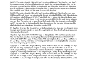 Chỉ thị 01/2012/CT-UBND tổ chức Đại hội Công nhân viên chức