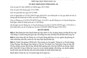 Quyết định 04/2012/QĐ-UBND  sử dụng chung cột điện để treo cáp