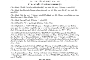 Quyết định 06/2012/QĐ-UBND cơ chế thu và sử dụng học phí các cơ sở dạy nghề