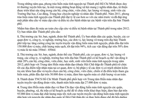 Chỉ thị 03/2012/CT-UBND tăng cường vận động hiến máu tình nguyện năm 2012