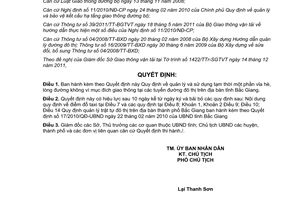 Quyết định 34/2012/QĐ-UBND  quản lý và sử dụng tạm thời một phần vỉa hè