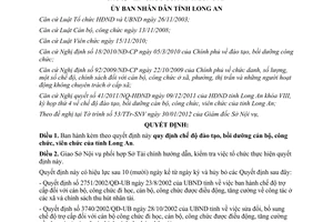 Quyết định 06/2012/QĐ-UBND chế độ đào tạo bồi dưỡng cán bộ công