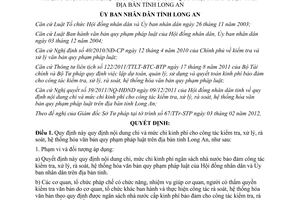 Quyết định 09/2012/QĐ-UBND kinh phí cho công tác kiểm tra hệ thống hóa văn bản