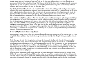 Chỉ thị 04/2012/CT-UBND tăng cường biện pháp phòng, chống dịch cúm gia cầm