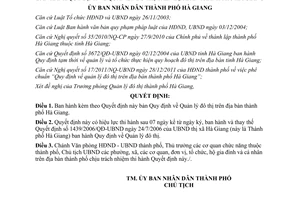 Quyết định 397/2012/QĐ-UBND Quy định Quản lý đô thị