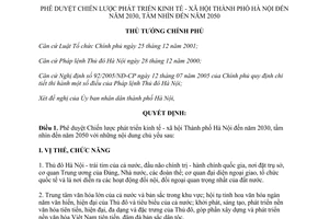 Quyết định 222/QĐ-TTg phê duyệt Chiến lược phát triển kinh tế - xã hội