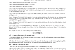 Quyết định 07/2012/QĐ-UBND lệ phí cấp giấy phép kinh doanh vận tải bằng xe ô tô