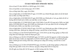 Quyết định 09/2012/QĐ-UBND bảo vệ môi trường lĩnh vực chăn nuôi