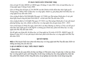 Quyết định 07/2012/QĐ-UBND Chiến lược phát triển Khoa học và Công nghệ