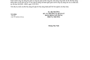 Công văn 12/BXD-HĐXD hướng dẫn cấp chứng chỉ hành nghề