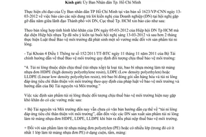 Công văn 1827/CT-TTHT vướng mắc khi thực hiện Luật thuế bảo vệ môi trường