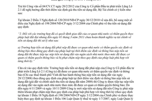 Công văn 3951/BTC-QLCS giá đất tính thu tiền sử dụng đất